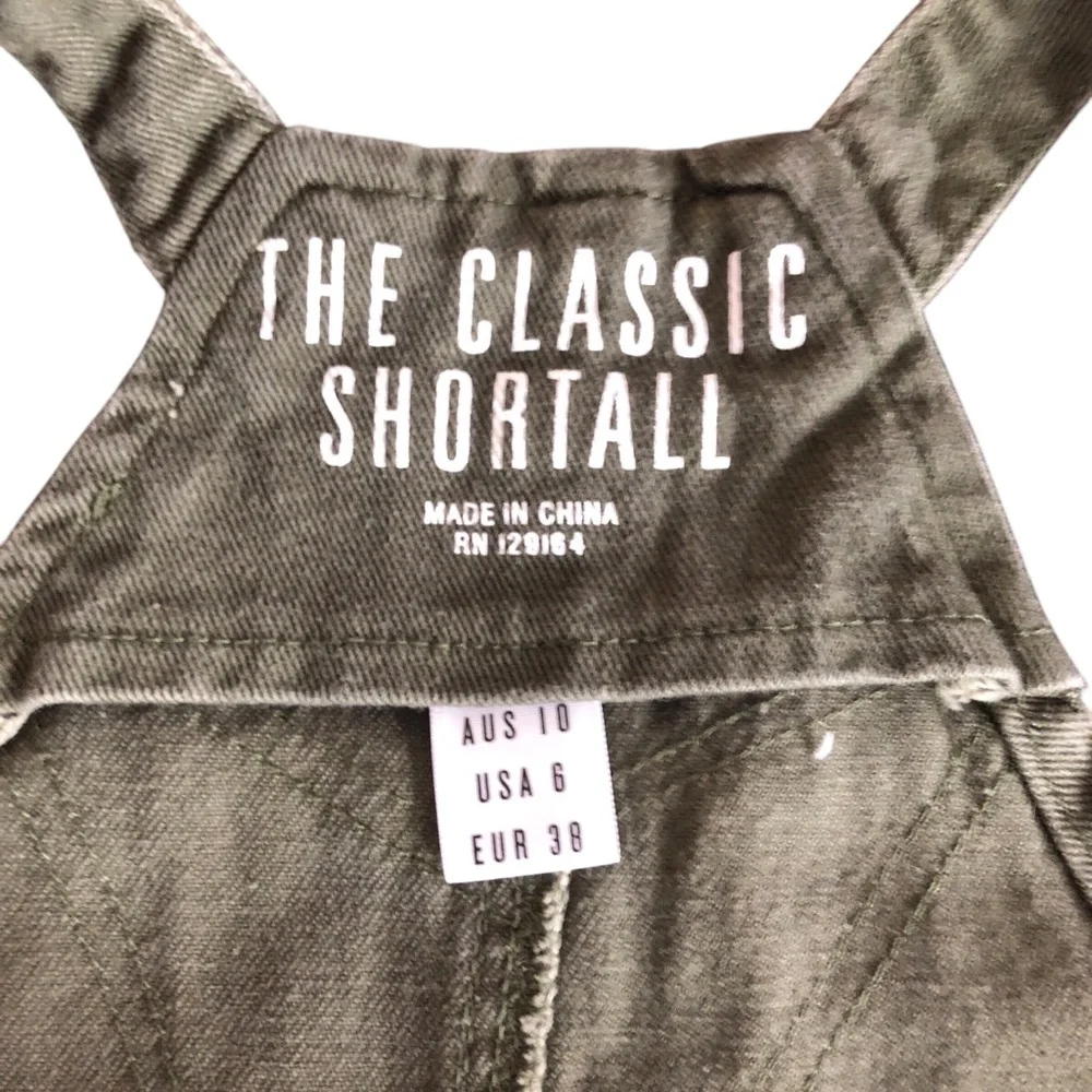 Denim Short Overalls
